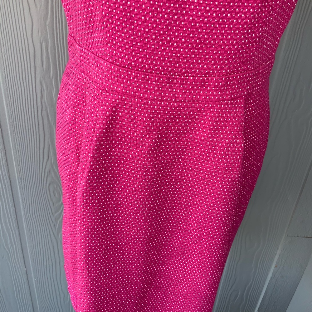 đź“‚LIMITED DRESS Cute Slvls Pink/Wht Mini dot. 12 - Picture 4 of 7